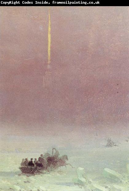 Ivan Aivazovski St.Petersburg,Crossing the Neva